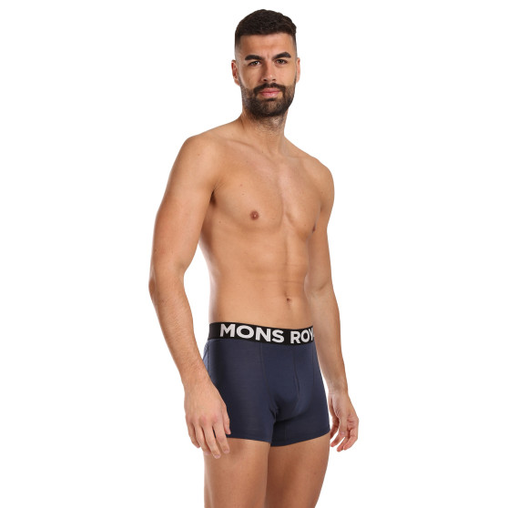 Boxers para homem Mons Royale azul escuro (100087-1169-568)