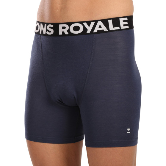 Boxers para homem Mons Royale merino azul (100088-1169-568)