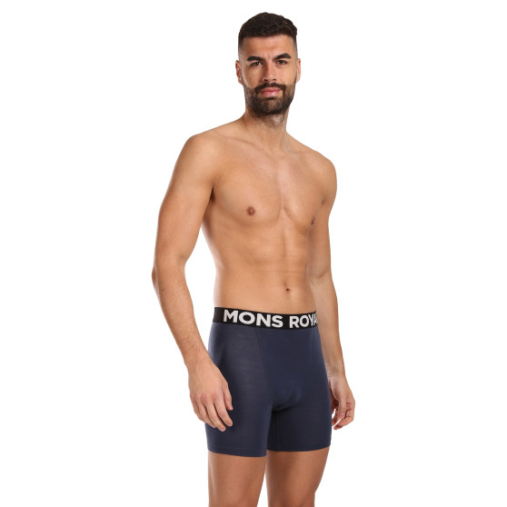 Boxers para homem Mons Royale merino azul (100088-1169-568)