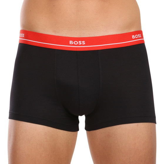 5PACK Boxers para homem BOSS preto (50489616 999)