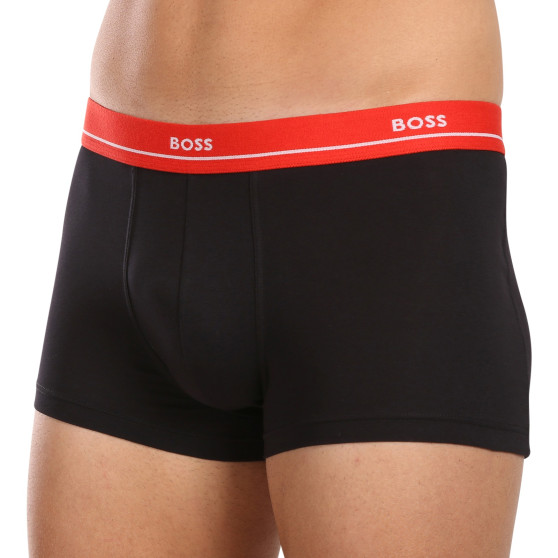 5PACK Boxers para homem BOSS preto (50489616 999)