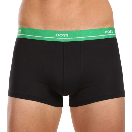 5PACK Boxers para homem BOSS preto (50489616 999)