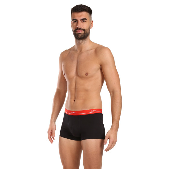 5PACK Boxers para homem BOSS preto (50489616 999)