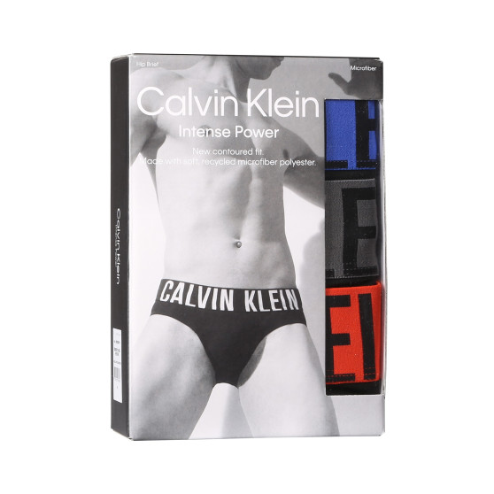 3PACK cuecas para homem Calvin Klein preto (NB3610A-MDJ)