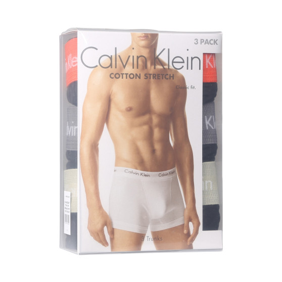 3PACK Boxers para homem Calvin Klein preto (U2662G-MWR)