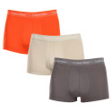 3PACK Boxers para homem Calvin Klein multicolorido (U2664G-MWQ)