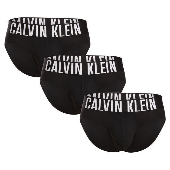 3PACK cuecas para homem Calvin Klein preto (NB3607A-UB1)