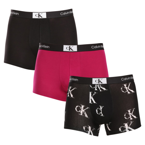 3PACK Boxers para homem Calvin Klein multicolorido (NB3528E-MRS)