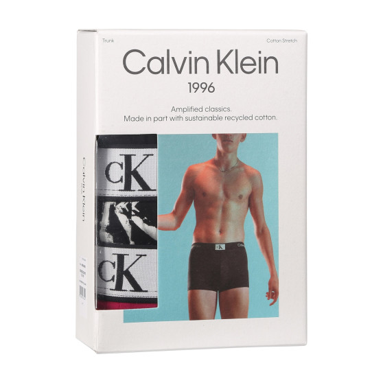 3PACK Boxers para homem Calvin Klein multicolorido (NB3528E-MRS)