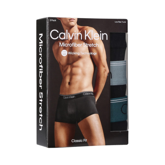 3PACK Boxers para homem Calvin Klein preto (NB2569A-N2L)