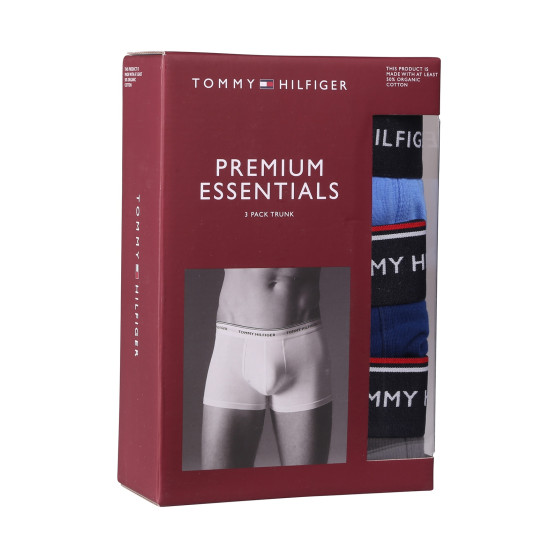 3PACK Boxers para homem Tommy Hilfiger multicolorido (1U87903842 0SS)