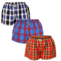 3PACK Boxers para mulher Styx borracha clássica multi-coloured (3K10469)