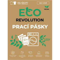 EcoRevolution Tiras de lavagem sem perfume 32pcs (ECO84697)