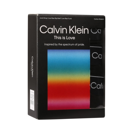 3PACK roupa interior para homem Calvin Klein mix black (NB3877A-UB1)