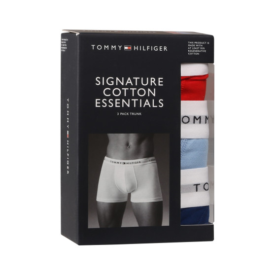 3PACK Boxers para homem Tommy Hilfiger multicolorido (UM0UM02761 0XZ)