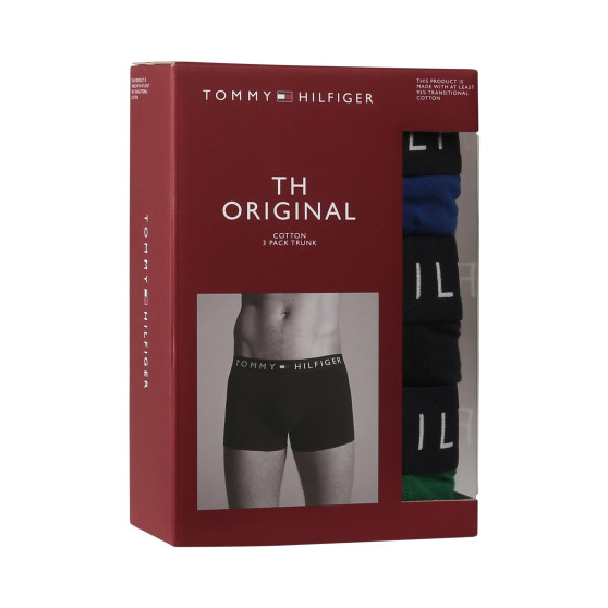 3PACK Boxers para homem Tommy Hilfiger multicolorido (UM0UM03180 0VX)