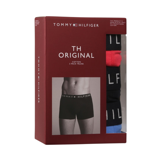 3PACK Boxers para homem Tommy Hilfiger multicolorido (UM0UM03180 0VW)