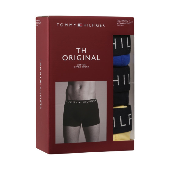 3PACK Boxers para homem Tommy Hilfiger multicolorido (UM0UM03180 0XK)