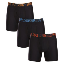 3PACK Boxers para homem Under Armour preto (1383878 002)