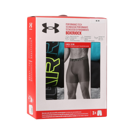 3PACK Boxers para homem Under Armour multicolorido (1383878 464)