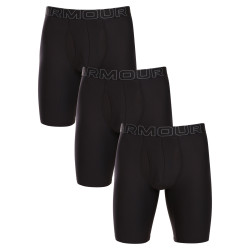 3PACK Boxers para homem Under Armour preto (1383880 001)