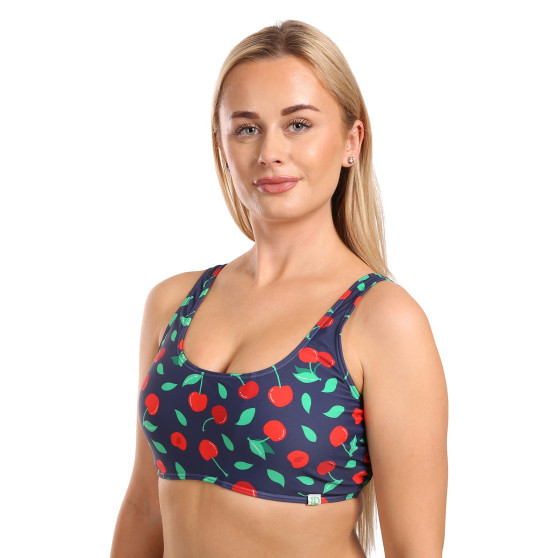 Soutien de banho desportivo alegre para mulher Dedoles Sweet Cherry (D-F-SCL-S-BLT-C-1586)