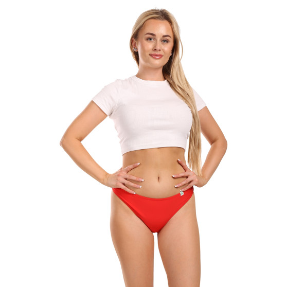 Fatos de banho alegres para senhora Dedoles vermelho (D-F-SW-B-BBF-B-1001)