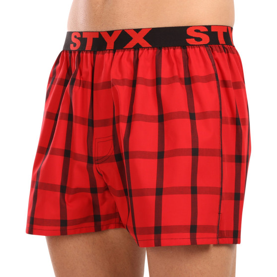 Boxers para homem Styx desporto elástico multicolorido (B1031)