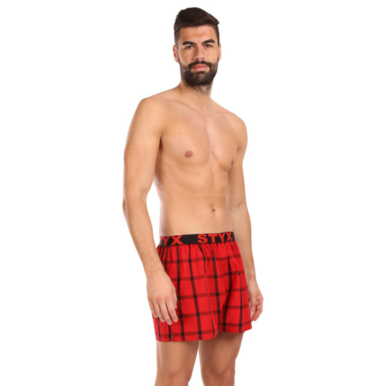 Boxers para homem Styx desporto elástico multicolorido (B1031)