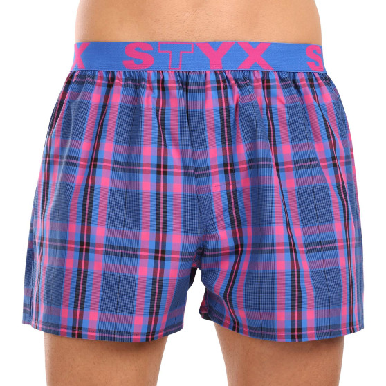 Boxers para homem Styx desporto elástico multicolorido (B1032)