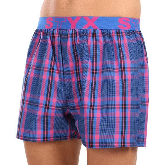 Boxers para homem Styx desporto elástico multicolorido (B1032)