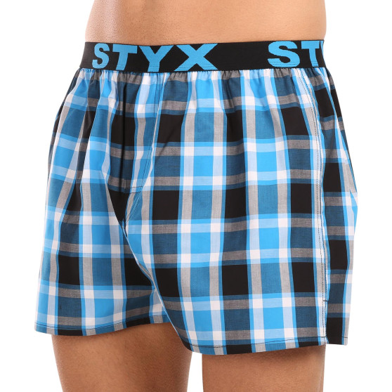 Boxers para homem Styx desporto elástico multicolorido (B1034)