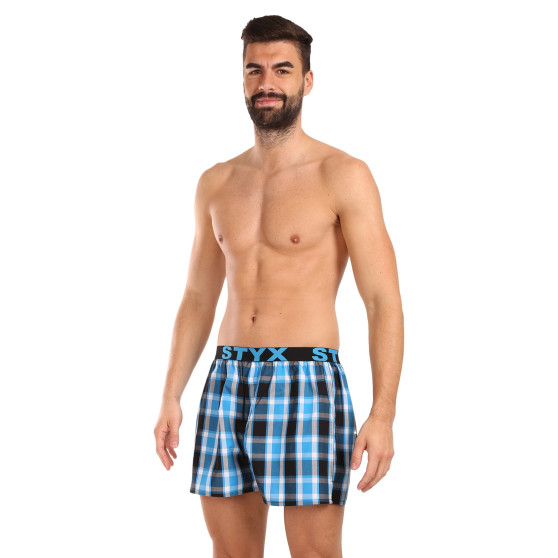 Boxers para homem Styx desporto elástico multicolorido (B1034)