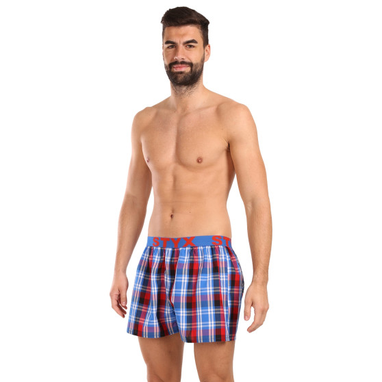 Boxers para homem Styx desporto elástico multicolorido (B1037)