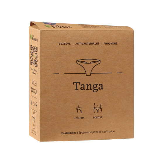 Gina Tanga feminina azul bambu (05013)