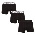 3PACK Boxers para homem Pietro Filipi preto (3BCL007)