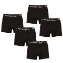 5PACK Boxers para homem Pietro Filipi preto (5BCL002)