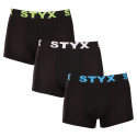 3PACK Boxers para homem Styx desporto elástico multicolorido (G9606162)