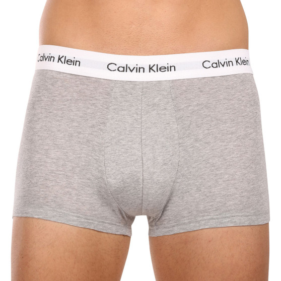 3PACK Boxers para homem Calvin Klein cinzento (U2664G-KS0)