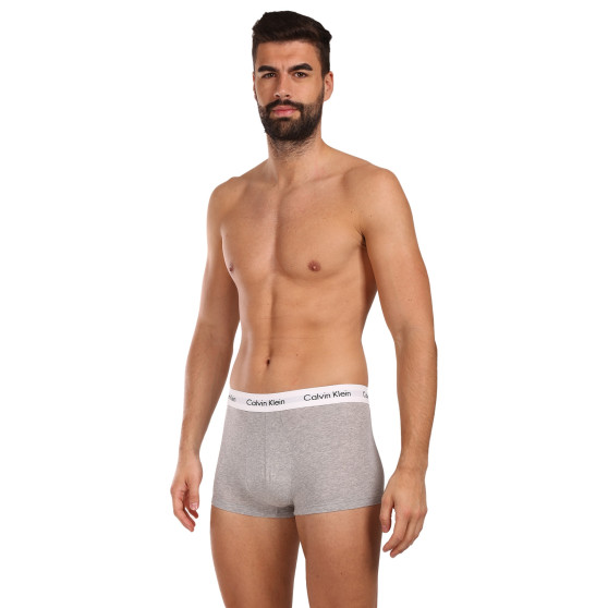 3PACK Boxers para homem Calvin Klein cinzento (U2664G-KS0)