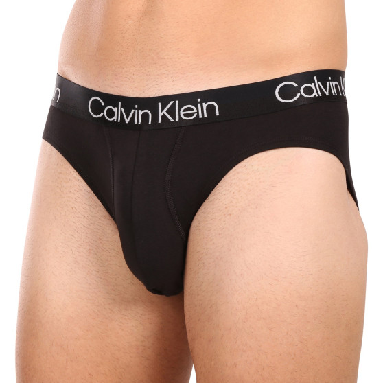 3PACK cuecas para homem Calvin Klein preto (NB2969A-7VI)