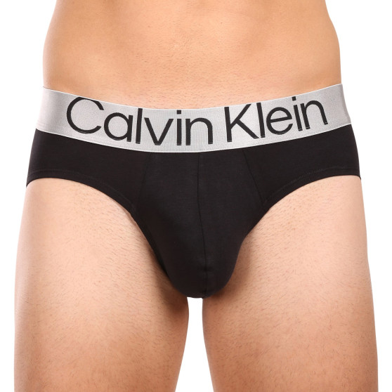 3PACK cuecas para homem Calvin Klein preto (NB3129A-7V1)