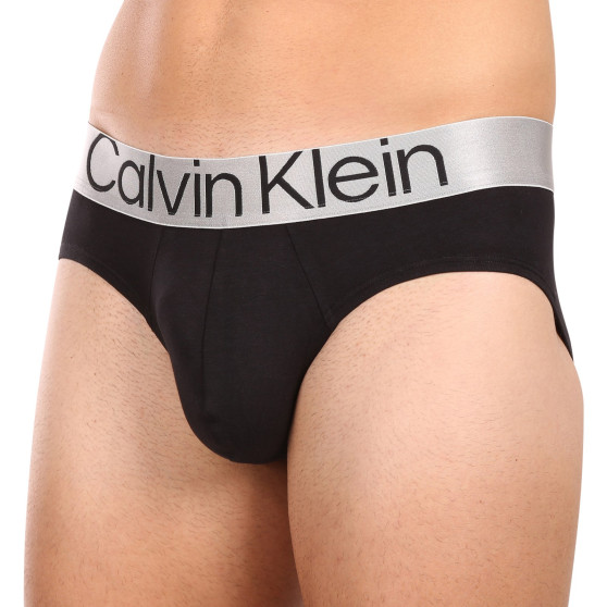 3PACK cuecas para homem Calvin Klein preto (NB3129A-7V1)