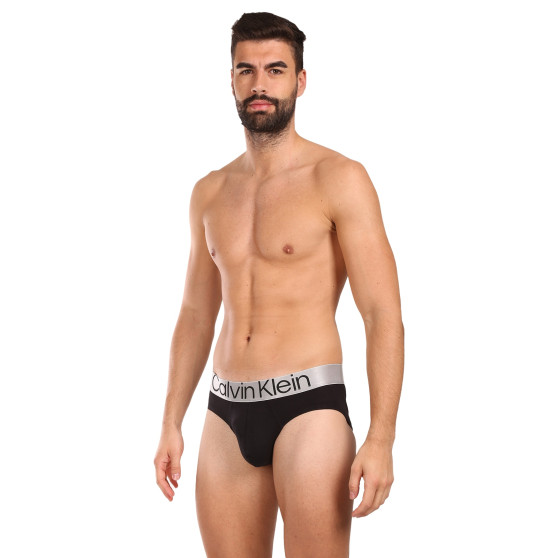 3PACK cuecas para homem Calvin Klein preto (NB3129A-7V1)