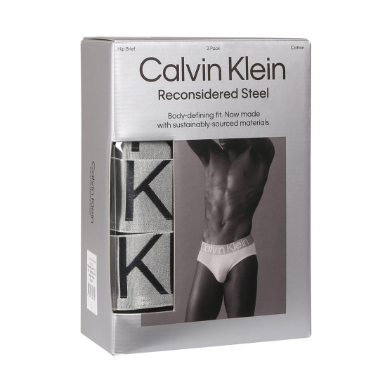 3PACK cuecas para homem Calvin Klein preto (NB3129A-7V1)