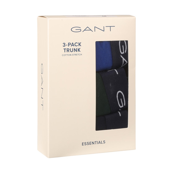 3PACK Boxers para homem Gant multicolorido (902333003-436)