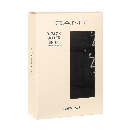 3PACK Boxers para homem Gant preto (900013004-005)