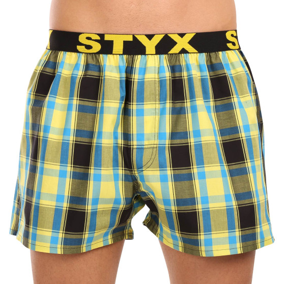 Boxers para homem Styx desporto elástico multicolorido (B1033)