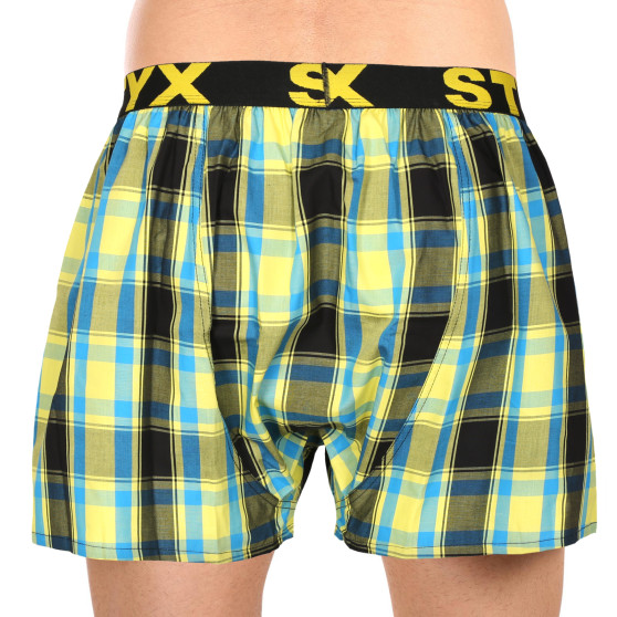 Boxers para homem Styx desporto elástico multicolorido (B1033)