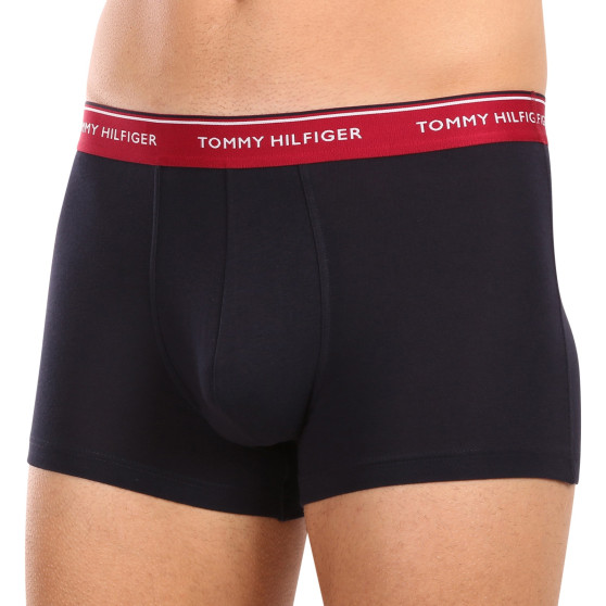 3PACK Boxers para homem Tommy Hilfiger azul escuro (UM0UM01642 0R6)